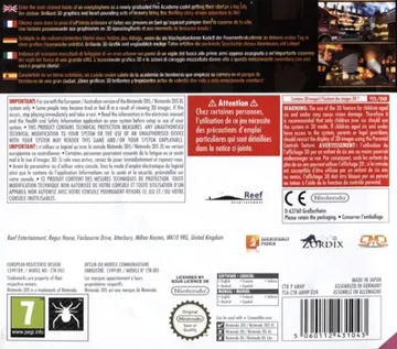 Real Heroes - Firefighter 3D (Europe) (En,Fr,De,Es,It) box cover back